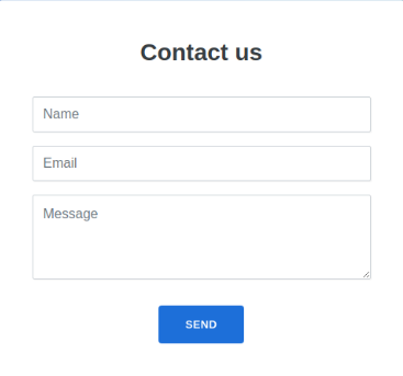 foto van contact form