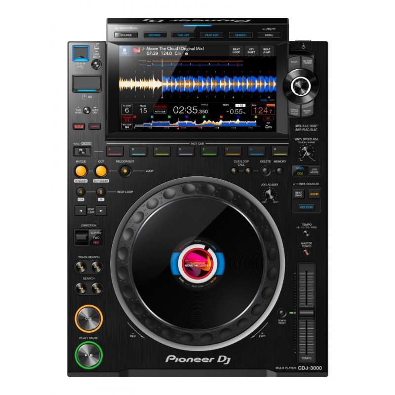 foto van cdj-3000
